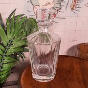 Vintage Brandy Decanter, English, Glass, Spirits