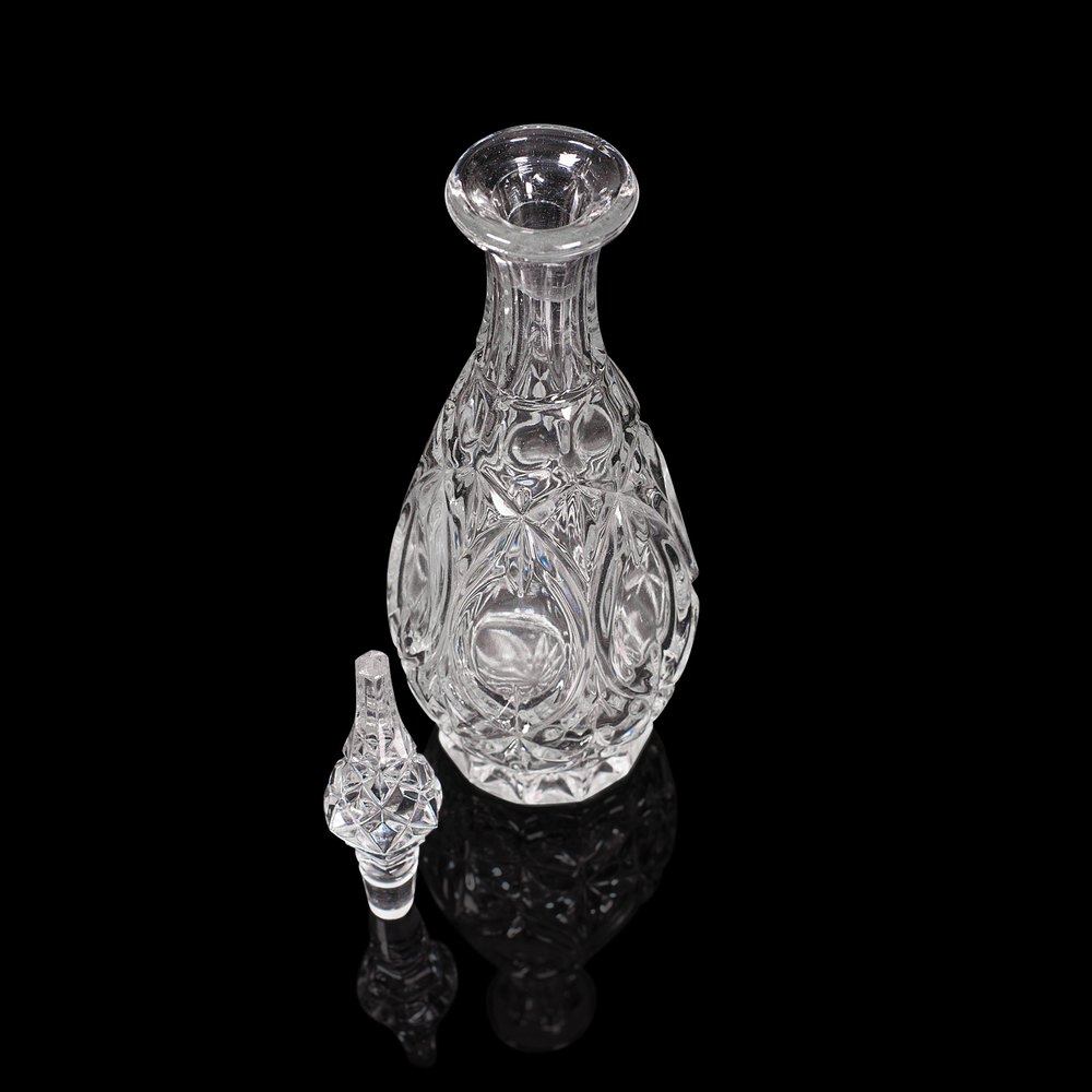 Antiques Atlas Vintage Burgundy Decanter, French, Glass, Art Deco