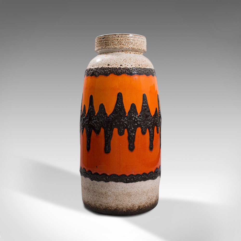 Antiques Atlas Vintage Decorative Vase, German, Ceramic, Flower