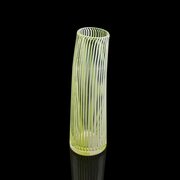 Vintage Filigrana Vase, Italian Art Glass, Murano