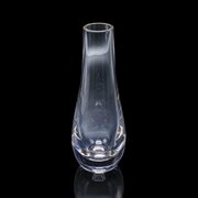 Vintage Flower Sleeve, English, Art Glass