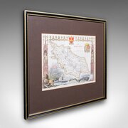 Vintage Isle Of Man Map, English, After Moule