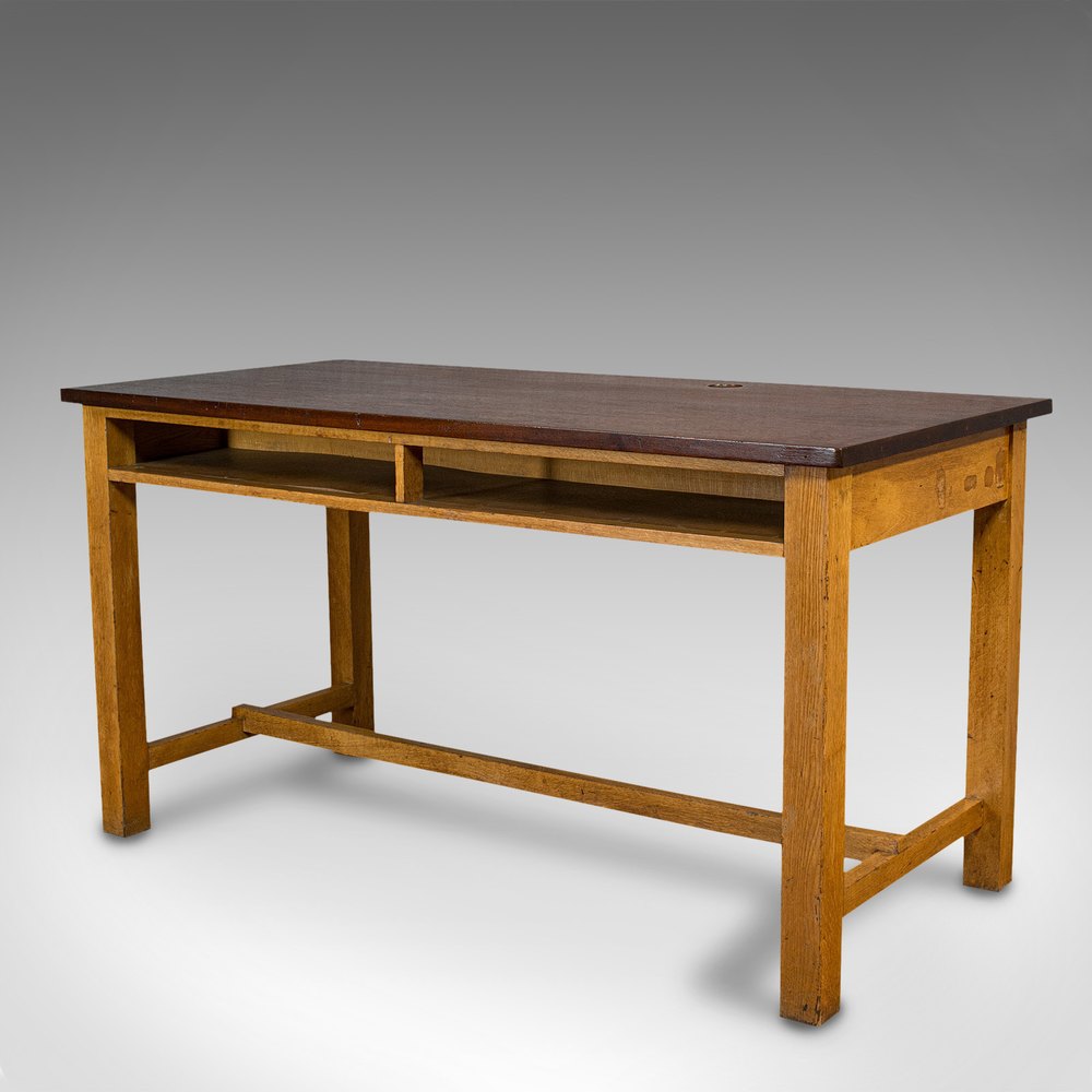 Antiques Atlas - Vintage Lab Table, English, Teak, Oak, Kitchen,
