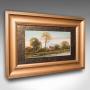 Vintage Landscape Painting, Scottish School, Frame