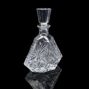 Vintage Liqueur Decanter, English, Crystal Glass