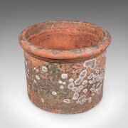 Vintage Patio Jardiniere Pot Italian Terracotta