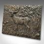 Vintage  Stag Relief Plaque