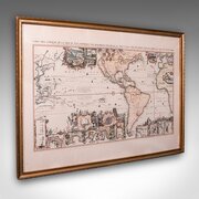 Vintage Voyage Map, French, After Henri Chatelain
