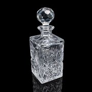Vintage Whisky Decanter, English, Glass, Scotch