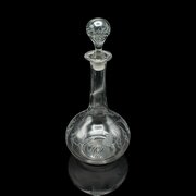 Vintage Wine Decanter, English, Glass, Aerator
