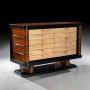 Art Deco Palisander Commode of Unusual Form 