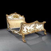 Late 19th Century French Rococo King Size Bed
