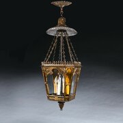 Napoleon Buonapartes Regency Gilt Brass Hall Lantern