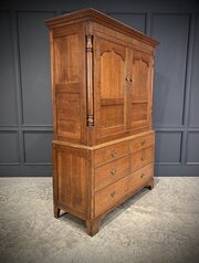 18th Century Oak Wardrobe