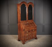 18th Century Walnut Bureau Bookcase