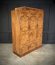Art Deco Walnut Wardrobe
