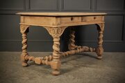 Bleached Oak Writing Table