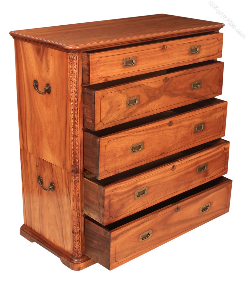 Camphor Wood Military Chest Antiques Atlas