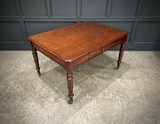 Cuban Mahogany Library Writing Table