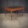 Dutch Marquetry Inlaid Mahogany Writing Table