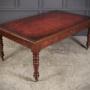 Early Victorian Mahogany Partners Writing Table