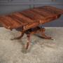Exquisite Regency Rosewood Brass Inlaid Sofa Table