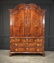 Large 18th Century Walnut Cabinet