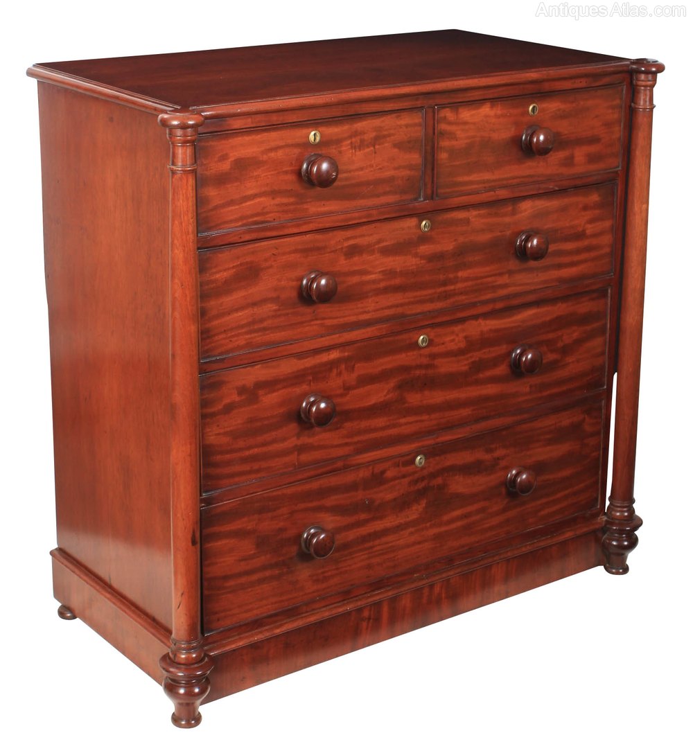 Large Mahogany Chest Of Drawers Antiques Atlas
