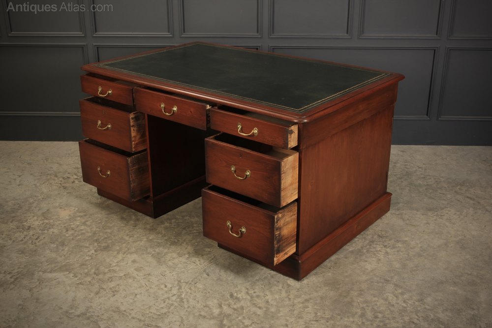 Large Victorian Partners Desk Antiques Atlas