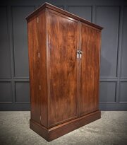 Mahogany Compactum Wardrobe