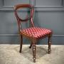 mahogany  pair of chairs