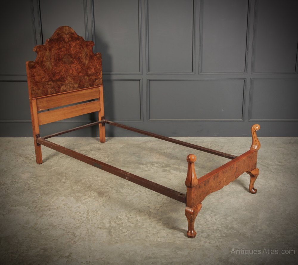 Pair Of Queen Anne Style Beds Antiques Atlas