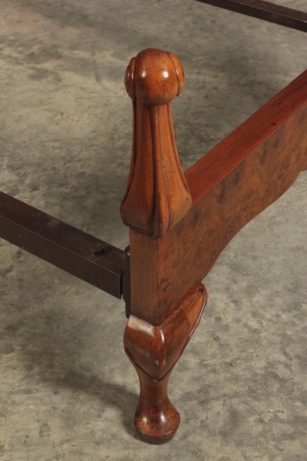 Pair Of Queen Anne Style Beds Antiques Atlas