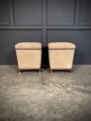 Pair Of Regency Ottoman Stools
