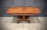 Rare 19th Century Goncalo Alves Library Table
