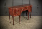 Regency Mahogany Bow Front Sideboard