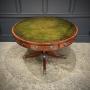 Regency Mahogany Drum Table