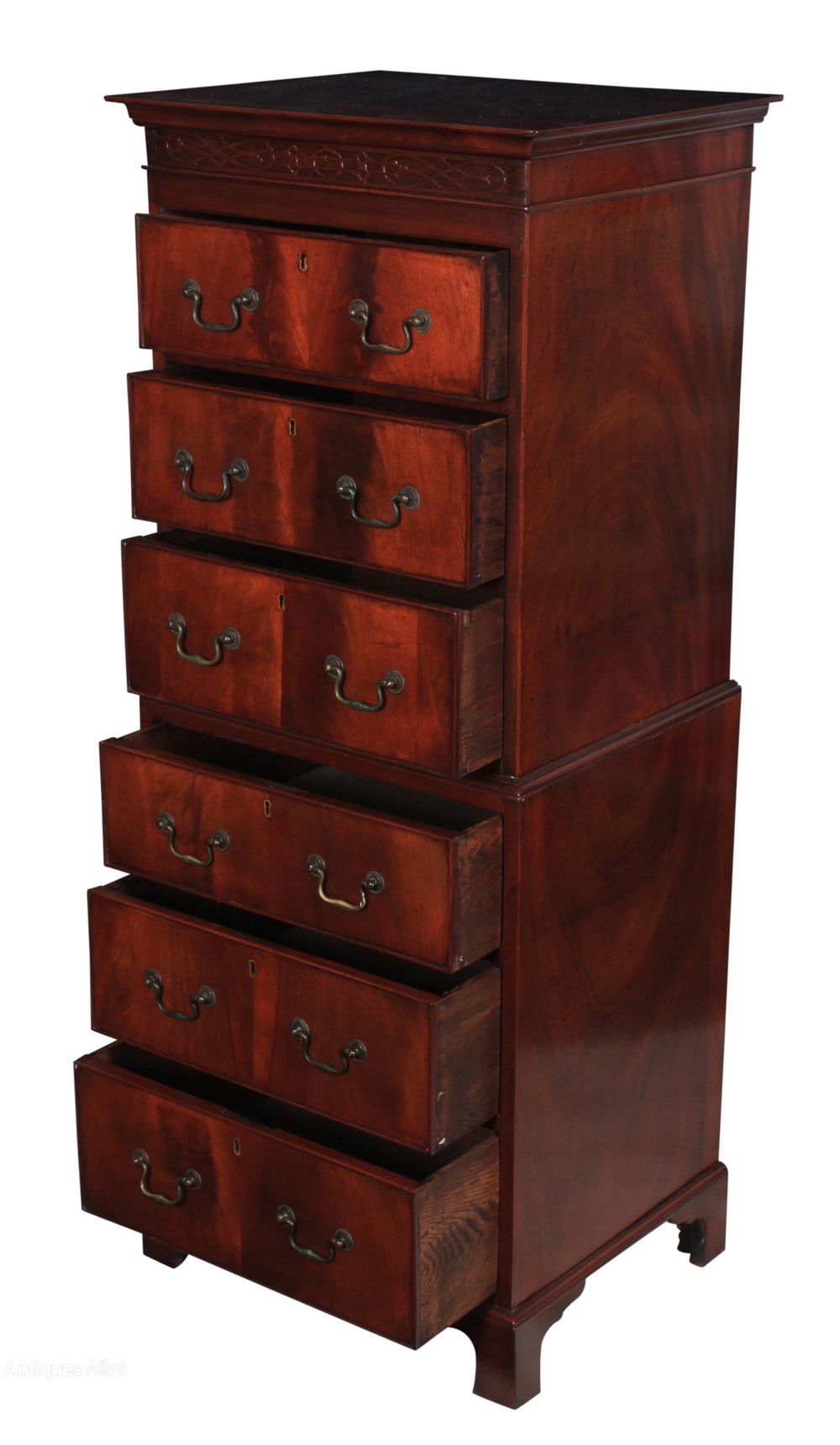 Small Mahogany Tallboy - Antiques Atlas