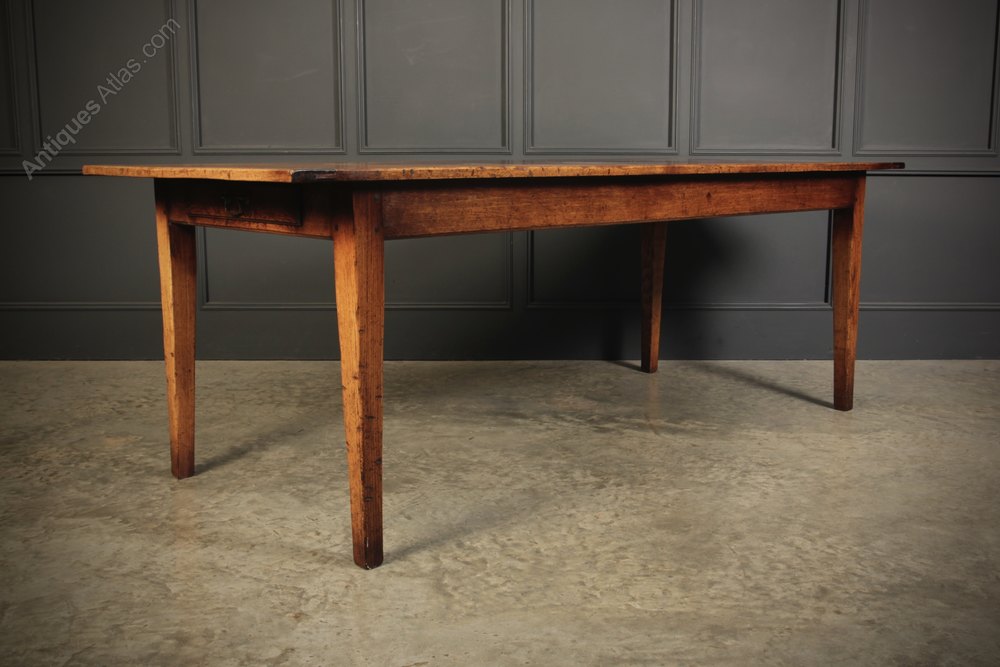 Solid Oak Farmhouse Table Antiques Atlas