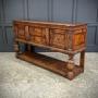 Solid Oak Potboard Dresser
