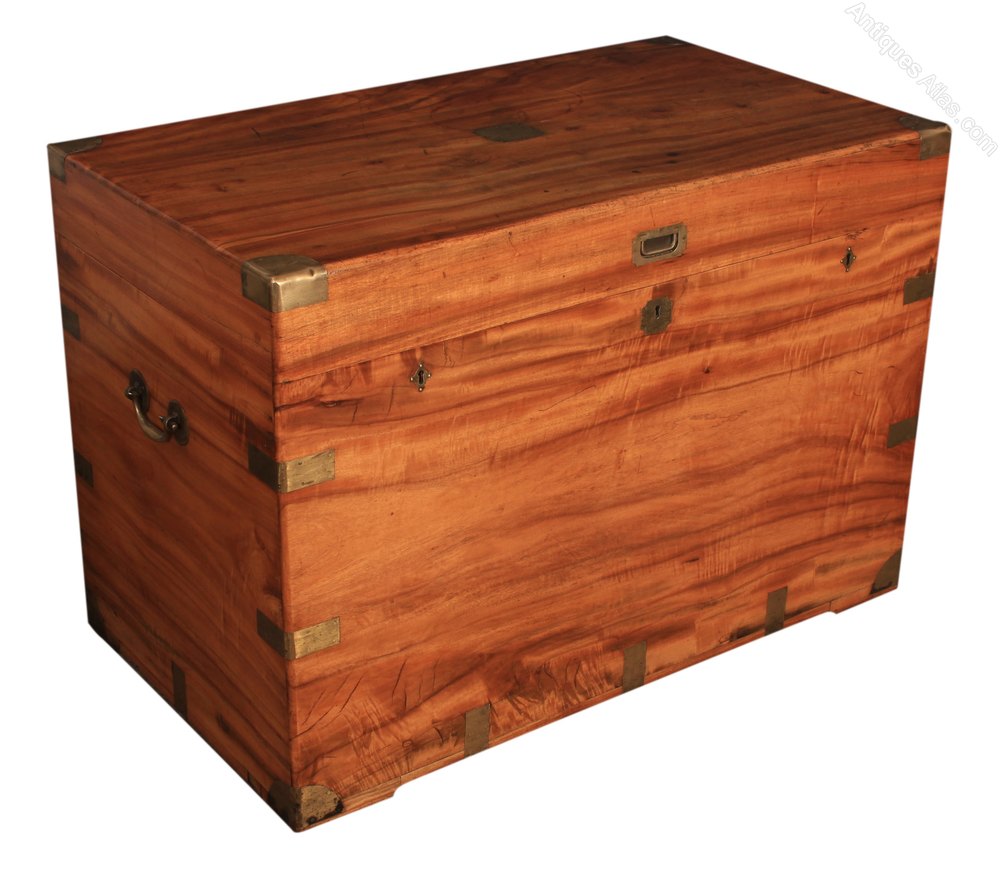 Very Large Camphor Wood Military Blanket Box Antiques Atlas