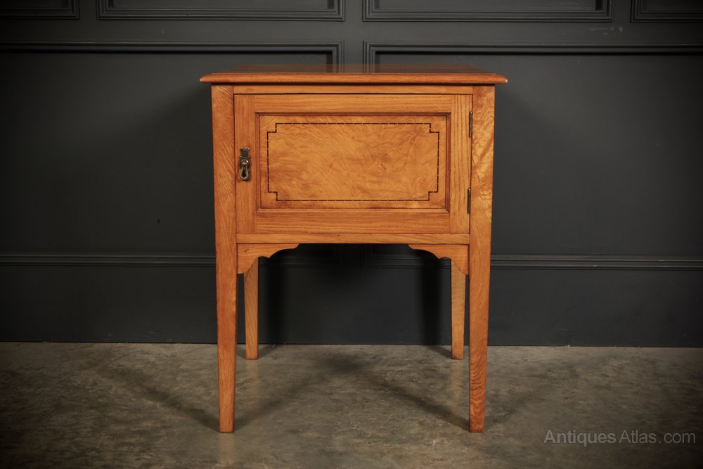 Victorian Inlaid Bedside By Maple & Co. Antiques Atlas