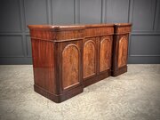 Victorian Mahogany Inverted Breakfront Sideboard