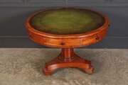 Victorian Mahogany Library Drum Table