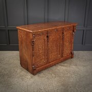 Victorian Pollard Oak Sideboard