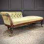 Victorian Rosewood Chaise Longue