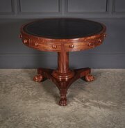 William IV Mahogany Rotating Drum Table