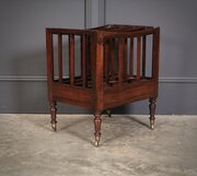 William IV Rosewood Canterbury Magazine Rack