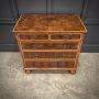 William & Mary Walnut Oyster Chest
