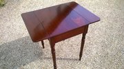 Mahogany Drop Leaf Occasional Table